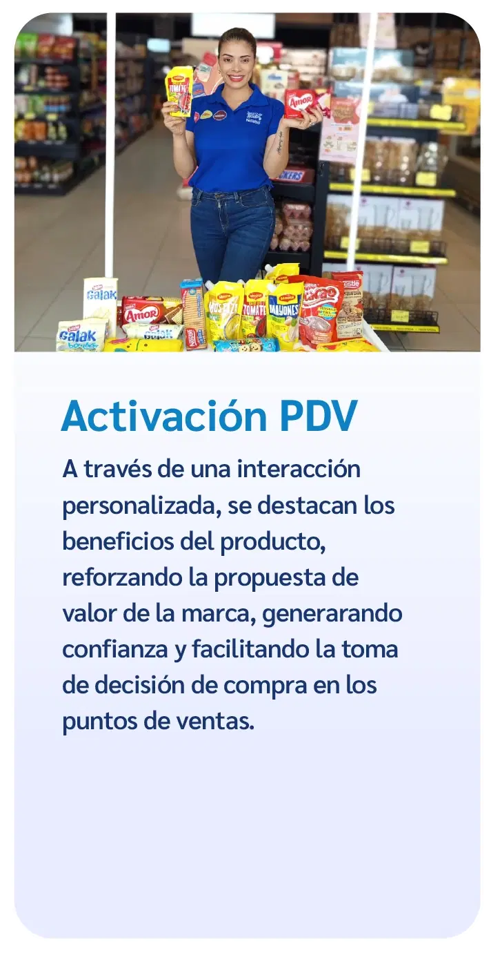 Activación PDV